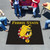 5' x 6' Black and Yellow NCAA Ferris State University Bulldogs Rectangular Outdoor Area Rug