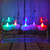 Set of 6 Multicolor Elegant Color Changing Battery Operated Floating LED Candles, 2.25"
