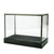 12.25" Clear and Green Rectangular Glass Terrarium