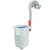 9.5" White Wall Mounted Swimming Pool Surface Skimmer with Adjustable Hook