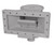14.5" Gray Hydro Tools Wide Mouth Support Thru Wall Skimmer With Brace for Swimming Pool