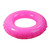 35" Inflatable Classic Round Pink Swimming Pool Inner Tube Ring Float
