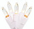 300-Count Clear Mini Christmas Light Set, 62ft White Wire
