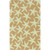 3' x 5' Starfish Delight Taupe and Off-White Hand Hooked Outdoor Patio Area Throw Rug