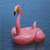 Inflatable Giant Flamingo Lay-on Swimming Pool Float, 100-Inch