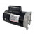 1 HP Square Flange Up-Rated Pool Pump Motor, 1.25 SF