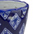5.5" Blue and White Delft Design Geometric Ceramic Flower Pot