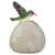 5.75" Hummingbird Bird "Forever Remembered Forever Missed" Memorial Stone