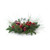 Set of 2 Green Wreath Candle Holder with Pine cones, Berries and Ornaments 21"