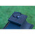 15.75" Black Battery Operated LED Flame Lantern