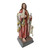 26.5" Red and White Jesus with Sheep Outdoor Religious Figurine Statue