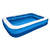 103" Royal Blue and White Rectangular Inflatable Swimming Pool