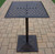3 Pc. Antiqued Bronze Traditional Ornate Rose Patio Outdoor Bar Set