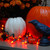 2' x 5' Orange Electric String Lights with Plastic Globes