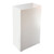 Set of 10 Traditional White Plastic Weather Resistant Luminaria Lantern Bags 10.5"