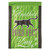 Green and Black "Another PURR FECT Day" Printed Garden Flag 13" x 18"