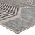 8.8' x 11.7' Gray and Ivory Geometric Rectangular Outdoor Area Throw Rug