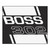 5' x 6' Black and White Boss 302 Rectangular Outdoor Area Throw Rug