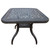 11pc Black and Brown Dining with Round Table, Bar, Swivel Rockers Chat Patio Furniture Sets