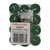 36 pc Evergreen Tree Solid Traditional Spice Tealights 1.5"