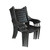 8pc Black and Brown Dining and Bar Patio Furniture Sets