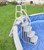 36" Smart Step Above Ground Swimming Pool Ladder Attachment - Taupe
