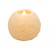 4.25" Small Ivory Round Cake LED Candle Light