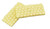 Set of 2 Cream Colored Cobble Stone Mini Fairy Garden Paths 3.5"