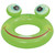 19.5" Inflatable Green Frog Children's Swimming Pool Inner Tube Ring