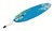 59" Inflatable Blue and White Tropical Surfboard-Inspired Swimming Pool Float