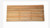 Solid Natural Honey Teak Raised Rectangular Spa Bath Mat 32"x14"