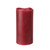 6" Red Battery Operated Flameless LED Lighted Wax Christmas Pillar Candle
