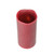 6" Red Battery Operated Flameless LED Lighted Wax Christmas Pillar Candle