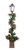 5' Festive Red and Green Artificial Lantern with Pine Potted