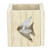 3.5" Starfish "BEACH" Print Tealight Holder with Angelfish Cutout
