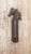 Set of 2 Rustic Brown Wall-mount Decorative Horse Thermometer with Hook 8.75"
