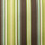 44" Green and Brown Striped Outdoor Patio Furniture Wicker Loveseat Cushion
