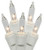 Set of 35 Clear Everglow Mini Christmas Lights - White Wire