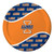 96 NCAA Illinois Fighting Illini Round Tailgate Party Paper Dinner Plates 8.75"