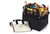 Earth Friendly Reusable Shopping Beach Tote - Holds 2 Grocery Bags - White