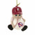 Set of 2 MLB Philadelphia Phillies Little Fan Baseball Christmas Ornaments 3"