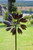18.25" Kinetic Distressed Design Spinning Pinwheel Flower Art Garden Stake