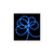 6' Blue LED Indoor/Outdoor Christmas Rope Lights