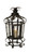 20" Black Iron Leaf & Scroll Lantern-Style Table Top Candle Holder