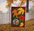 18" Autumn Harvest Outdoor Garden Foliage Flag with Leaf Wind Spinner