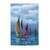 Cape Cod Sailboat Kaleidoscope Outdoor Decorative Garden Flag 18" x 12.5"