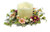 Pack of 6 Flower Power Pink and White Daisy Floral Decorative Candle Rings 6.5"