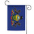 Blue and Yellow Pennsylvania State Outdoor Garden Flag 18" x 12.5"
