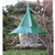 17" Green Circular Full-View Patio Mandarin Sky Cafe Bird Feeder - Squirrel-Proof and Bird-Friendly