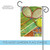 Green and Yellow Tennis Game Point Outdoor Garden Flag 18" x 12.5"